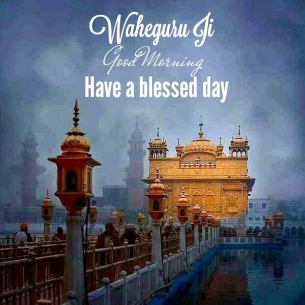 Waheguru Good Morning Pic