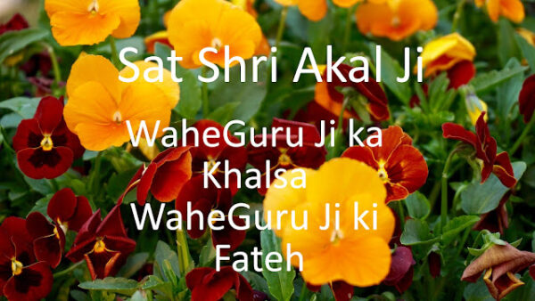 Wonderful Sat Sri Akal Photo