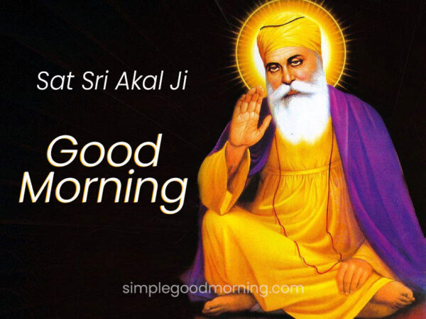 Good Morning Guru Nanak Dev Ji Blessings Photo