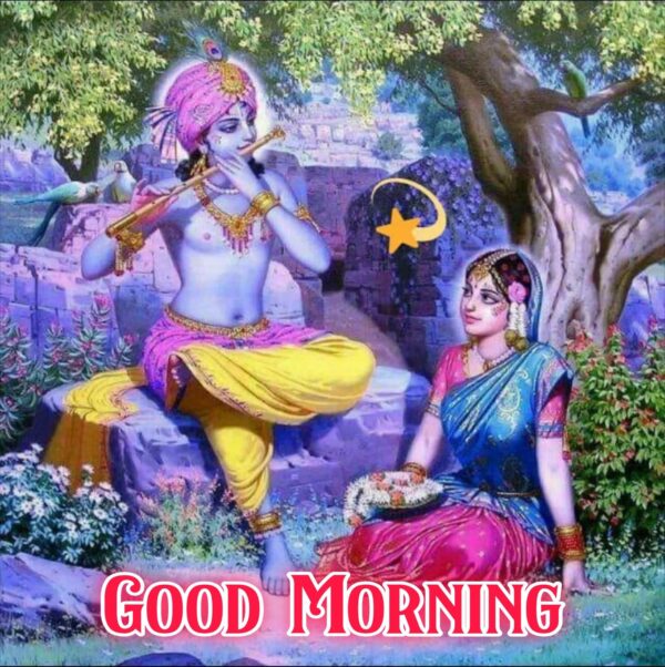 Good Morning Radha Krishna Photos