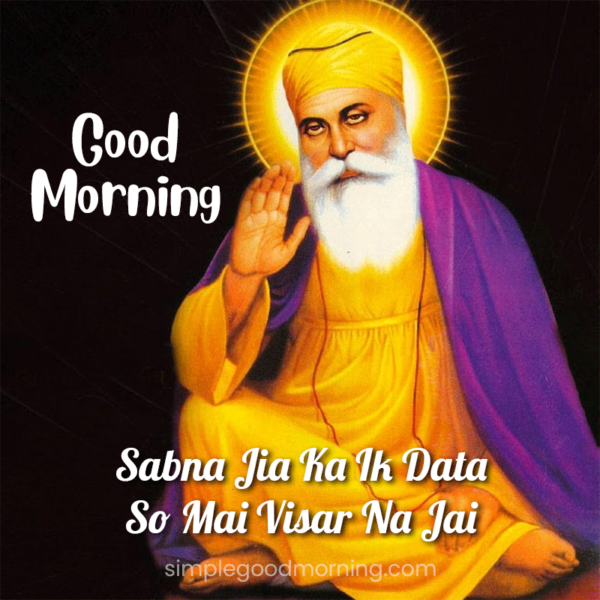 Morning Guru Nanak Dev Ji Blessings Images
