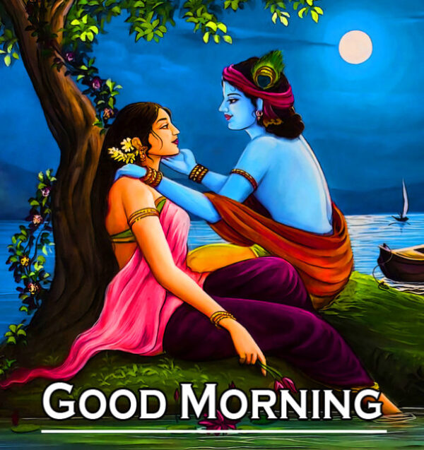 Radha Krishna Good Morning